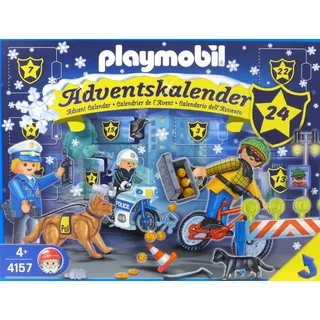 Playmobil Adventskalender 4157 Verbrecherjagd/ NEU