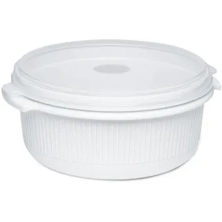 Emsa Mikrowellentopf rund weiß 1,5 l