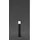 Aluminium Edelstahl IP44 mit Bewegungsmelder silber