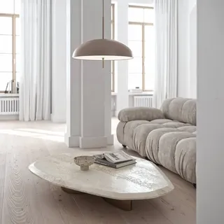 Nordlux Versale 1-flg. Ø 50 cm rund braun