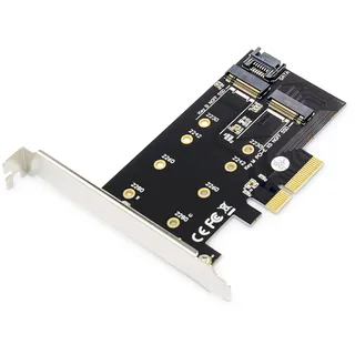Digitus M.2 NGFF / NVMe SSD PCI Express 3.0 (x4) Add-On Karte