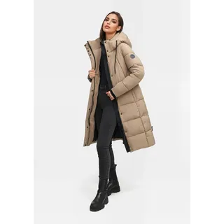 Marikoo Wintermantel Tabiaa taupe S