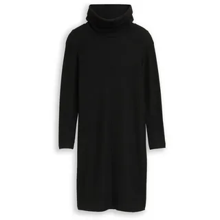 Tom Tailor Cosy Kleid Sommerkleid Schwarz 34