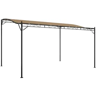 vidaXL Markise 4 x 3 m taupe 362396