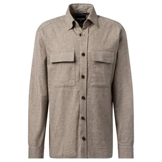 Strellson Funktionsjacke Overshirt Jimi - Casual Fit beige M