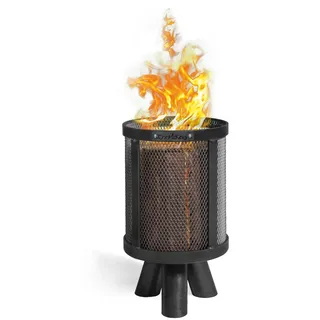 Cook King Feuerkorb PEDRO Ø 20 cm Schwarz