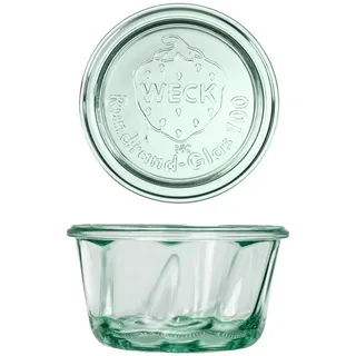 Weck Bäckereiglas 280 ml 6 Stück | Glas mit Deckel | Zum Einmachen von Konserven, Säften, luftdichtes Aufbewahren von trockenen Zutaten