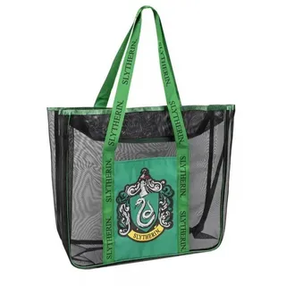 Harry Potter Einkaufsshopper Harry Potter Slytherin Premium durchsichtige Strandtasche