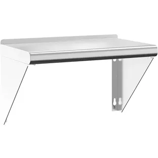 vidaXL Wandregal 50 x 30 x 31 cm Silber