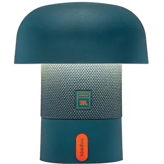 Kooduu Sensa PLAY Mini - Bluetooth Lautsprecher mit Lampe - Aquamarin | Bis zu 11 Stunden Spielzeit - 4,0 Stunden Ladezeit - 150 Lumen - Touch-Dimmer mit 6 Stufen - USB-C-ladestation enthalten