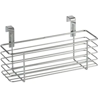 Wenko Einhängekorb in Silber - (B)24 x (H)11,5 x (T)10 cm