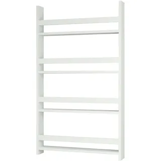 [en.casa] Sotenäs Wandregal 120 x 74 x 10 cm Weiß