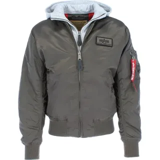 Alpha Industries Ma-1 D-tec Jacke Rep.Grey S
