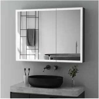 wdwritti 80 cm schwarz mit Beleuchtung