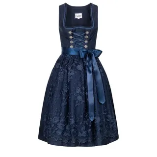 Nübler Dirndl midi Gloria blau 40