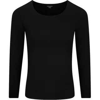 SCHIESSER Invisible Soft Warming Schwarz 46