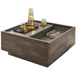 furn.design Piano Grau Eiche 75 x 33 x 75 cm