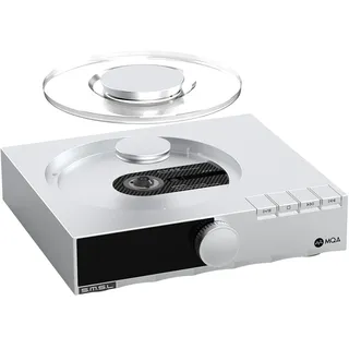 SMSL PL200T MQA-CD Player Clock Input HiFi Lossless Lid-Open Playback Mod Transport (Silver)