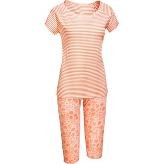 Redbest, Damen, Pyjama, Damen-Schlafanzug, Orange, (38)