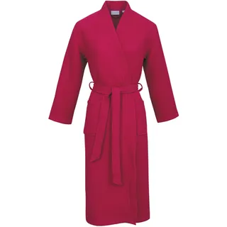Unisex-Bademantel CARL ROSS "25100" Gr. L, pink, L, Baumwolle, Hausmäntel, Waffelpique