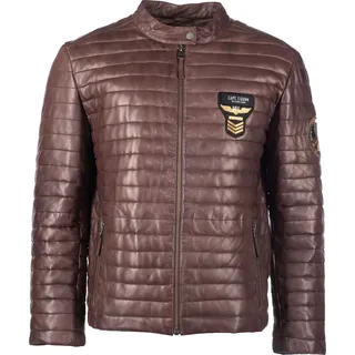 Top Gun Captain, Lederjacke - Braun - XXL