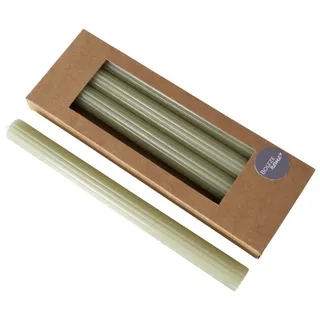 Boltze Classic Stabkerze 25 cm grün