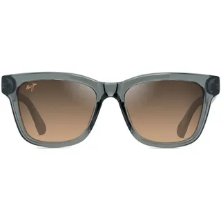 Maui Jim Hanohano Polarisierte Sonnenbrille - Shiny Translucent Dark Grey - HCL® Bronze/CAT2