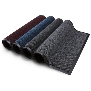 Fußmatte Rio, Carpet Diem, rechteckig, Höhe: 7 mm, Schmutzfangmatte,  geeignet für Innen- und überdachten Außenbereich grau|schwarz 120 cm x 180 cm x 7 mm