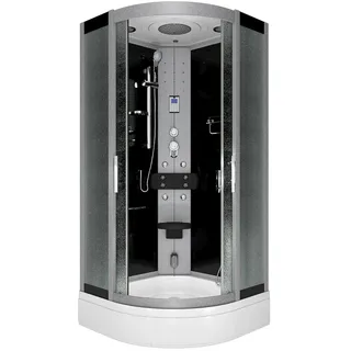 SeniorBad AcquaVapore Duschkabine Dusche D46-53M0 Komplettdusche Fertigdusche 90x90