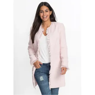 bonprix Longblazer Rosa 40