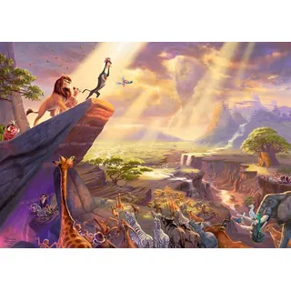 Schmidt Spiele Thomas Kinkade König der Löwen 1000 Teile