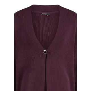 MARC AUREL Strickjacke im Blazer-Look lila 36