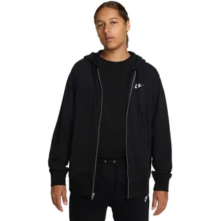Nike Club French Terry Kapuzenjacke Herren Schwarz M