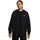 Club French Terry Kapuzenjacke Schwarz M