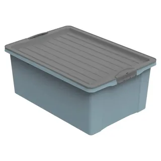 Rotho Compact Aufbewahrungsbox 57 x 40 x 25 cm 1-tlg. blau