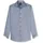 Herren Freizeithemd Regulär 126224 Hemd Manschette Modern Fit Businesshemd aus reiner Baumwolle blau 40