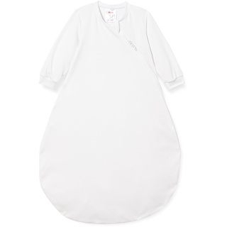 Sterntaler Leichter Schlafsack für Babys, Mit Ärmeln, Reißverschluss, Größe: 62, Weiß