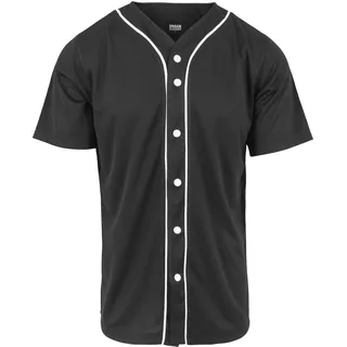 URBAN CLASSICS Kurzarmhemd Schwarz L