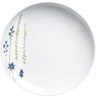 KAHLA 393457A50001C Five Senses Wildblume Essteller 27 cm | floraler Speiseteller aus Porzellan blau/rot