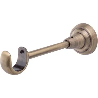 MDEKOR Vorhangstange Halter 1-läufig Ø 19 mm 0 cm Gold