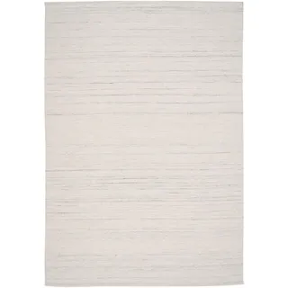 Pergamon Kelim Natur Wollteppich 120 x 180 cm Grau