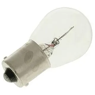 Glühbirne 12V / 21W BA15S-Sockel | FLÖSSER Ersatz-Glühbirne 12V 21W BA15s | Ersatz-Glühlampe für BA15S-Sockel mit 12 V und 21 W; vorhandenen BA15S-Sockel vor dem Kauf abgleichen und Leistung prüfen.