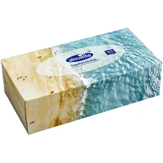 Alouette Taschentücherbox 4-lagig Weiß 100 Tücher
