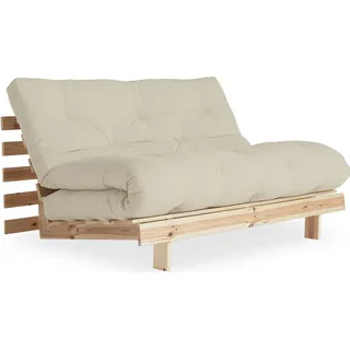 Karup Schlafsofa Baumwolle/Polyester 2,5-sitzig Beige