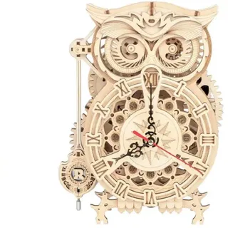 ROKR Eulen-Uhr 161 Teile 3D