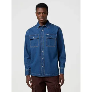 WRANGLER Shirt blau XXL