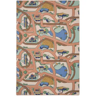 Snapstyle Kinderteppich 100 x 100 cm Beige