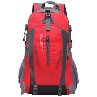 Hochwertiger Outdoor-Rucksack für Herren und Damen mit vielseitigen Funktionen und Komfort, Rot