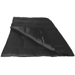 beties Bettbezug Glanz Satin, (1 St), schwarz schwarz 155 cm x 220 cm