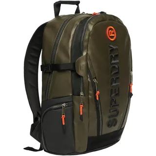 Superdry Damen Tarp Rucksack mit Stickerei Surplus Goods Olivgrün 1SIZE